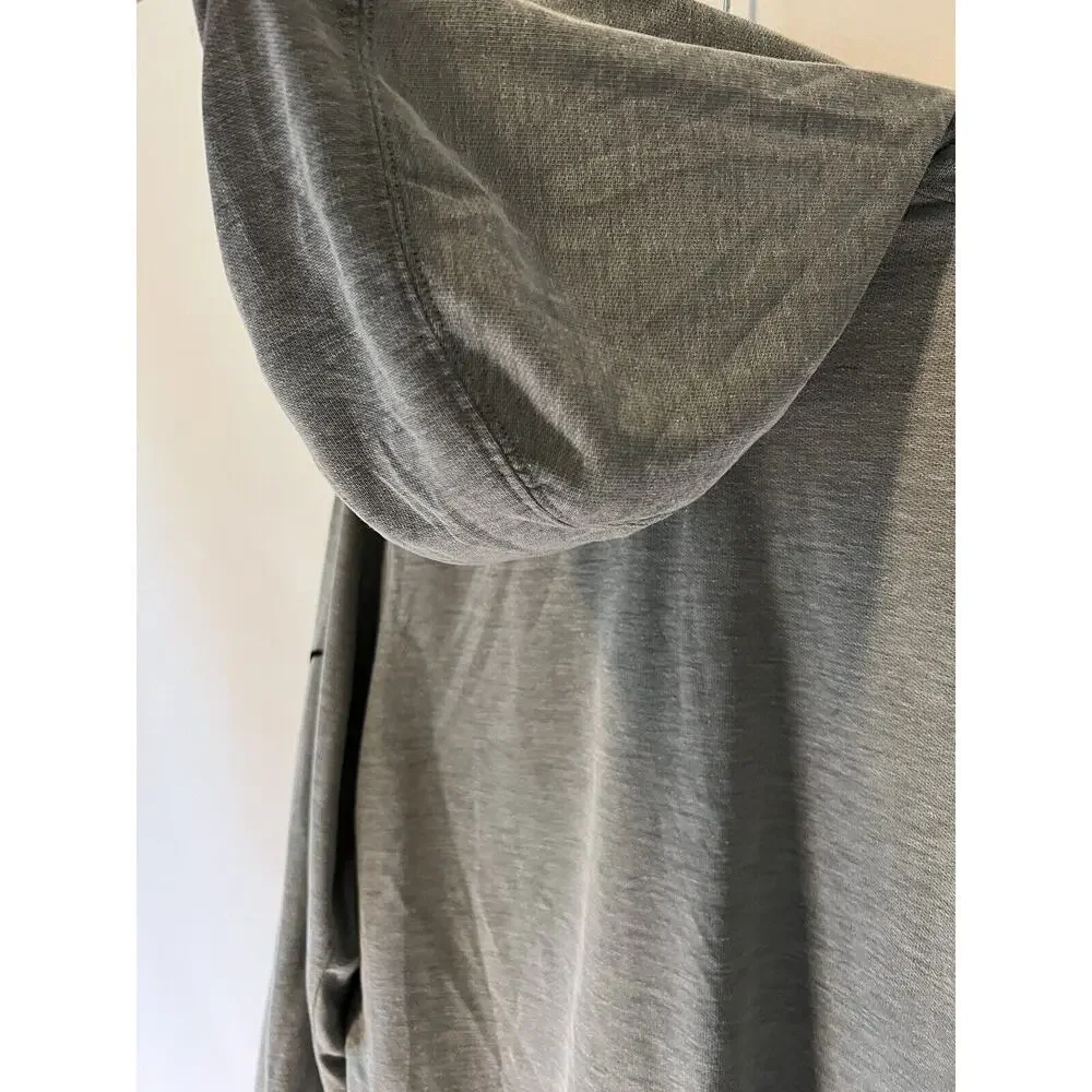 Nike Kevin Durant Clutch Elite Shooter Mens L Basketball Lightweight Hoodie Gray